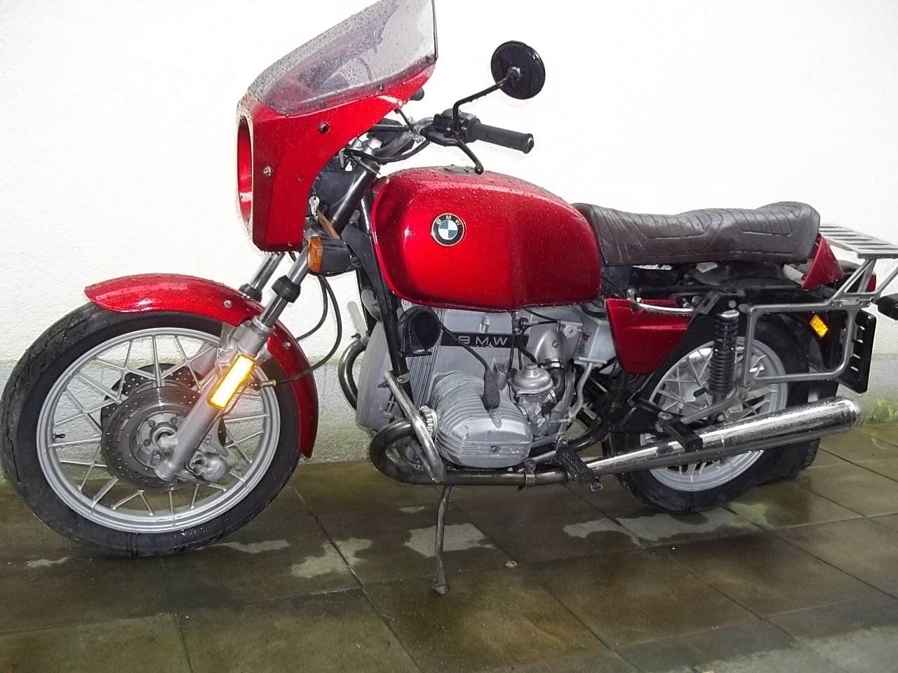 Motorrad rot 2